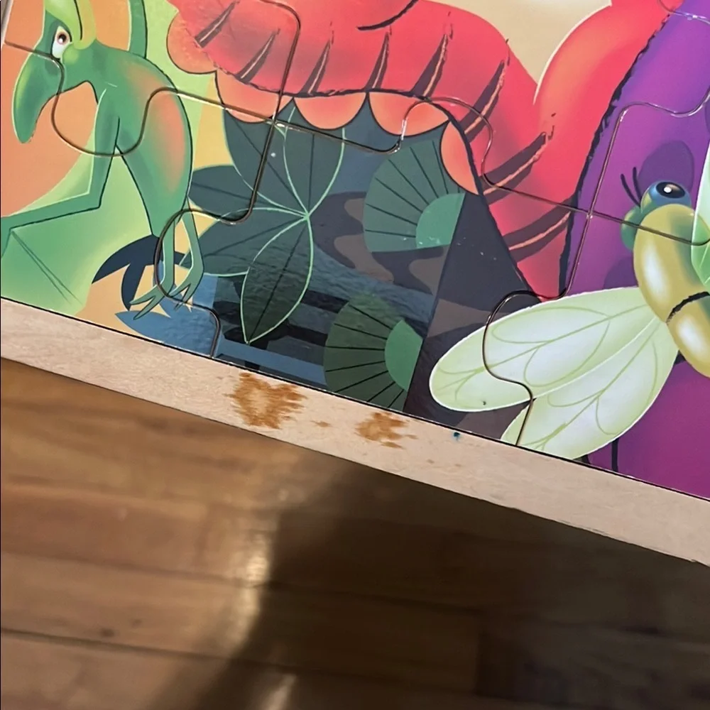 Melissa & Doug Vibrant Dinosaur Puzzle